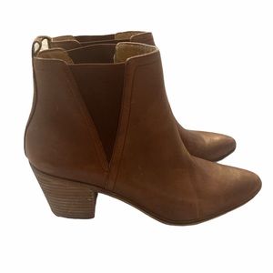 Lucky Brand Leather Lorry Ankle Boot